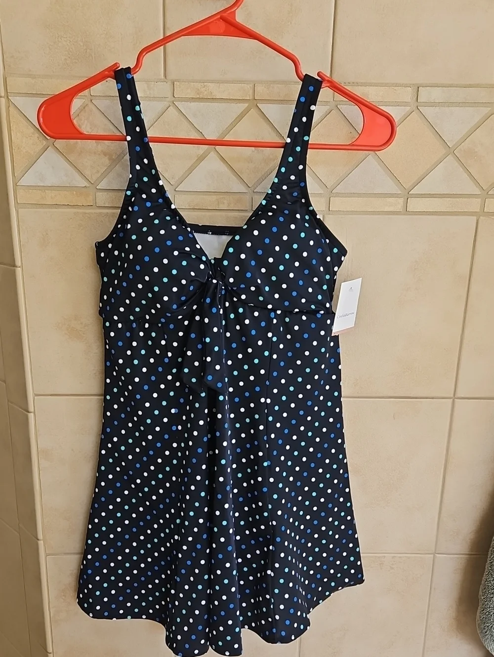 NEW CROFT & BARROW SWIM DRESS SIZE 12